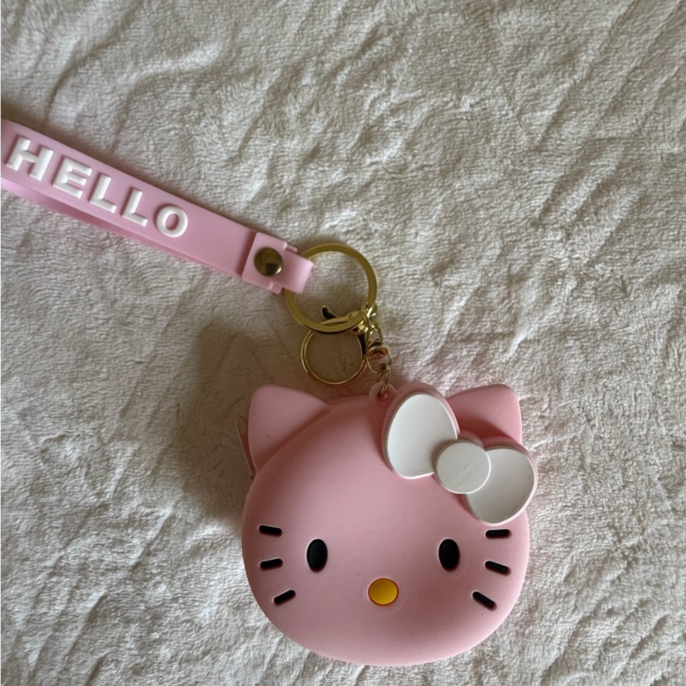Hello Kitty Pink coin & Keychain Holder